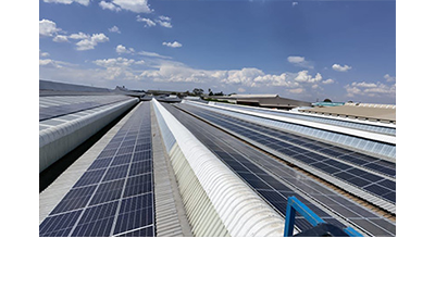 South Africa 1MW commerical project.
